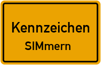 Wunschkennzeichen Simmern reservieren