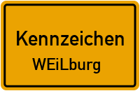 Wunschkennzeichen Weilburg reservieren