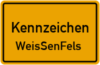 Wunschkennzeichen Weissenfels reservieren