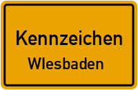 Wunschkennzeichen Wiesbaden reservieren