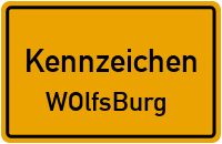 Wunschkennzeichen Wolfsburg reservieren