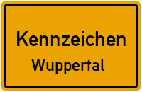 Wunschkennzeichen Wuppertal reservieren