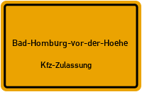 Zulassungsstelle Bad Homburg