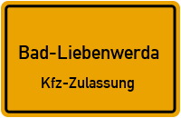 Zulassungsstelle Liebenwerda