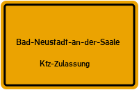 Zulassungsstelle Neustadt An Der Saale