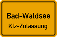 Zulassungsstelle Bad Waldsee