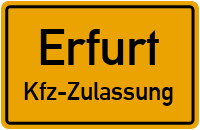 Zulassungsstelle Erfurt (Polizei)