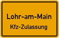 Zulassungsstelle Lohr am Main