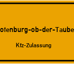 Zulassungsstelle Rothenburg ob der Tauber