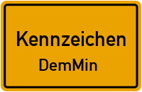 Kennzeichen Demmin reservieren Wunschkennzeichen Demmin reservieren