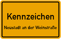 Kennzeichen Neustadt An Der Weinstrasse reservieren Wunschkennzeichen Neustadt An Der Weinstrasse reservieren
