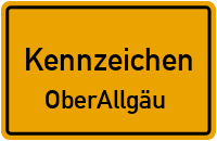 Kennzeichen Oberallgäu reservieren Wunschkennzeichen Oberallgäu reservieren
