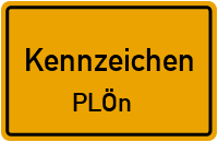 Kennzeichen PlÖn reservieren Wunschkennzeichen PlÖn reservieren