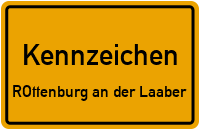 Wunschkennzeichen Rottenburg An Der Laaber reservieren