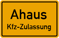 Zulassungsstelle Ahaus, Kennzeichen Borken Zulassungsstelle Borken