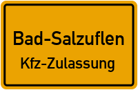 Zulassungsstelle Bad Salzuflen, Kennzeichen Lippe Zulassungsstelle Lippe