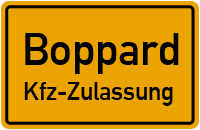 Zulassungsstelle Boppard, Kennzeichen Simmern Zulassungsstelle Simmern