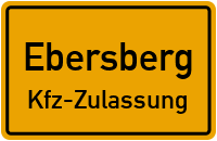 Zulassungsstelle Ebersberg, Kennzeichen Ebersberg Zulassungsstelle Ebersberg