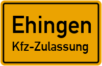 Zulassungsstelle Ehingen, Kennzeichen Ulm Zulassungsstelle Ulm