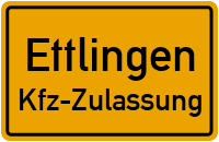 Zulassungsstelle Ettlingen, Kennzeichen Karlsruhe Zulassungsstelle Karlsruhe