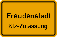 Zulassungsstelle Freudenstadt, Kennzeichen Wolfach Zulassungsstelle Wolfach