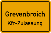 Zulassungsstelle Grevenbroich, Kennzeichen Neuss Zulassungsstelle Neuss