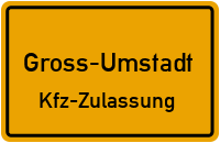 Zulassungsstelle Groß-Umstadt, Kennzeichen Dieburg Zulassungsstelle Dieburg