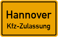 Zulassungsstelle Hannover, Kennzeichen Hannover Zulassungsstelle Hannover