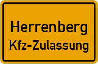 Zulassungsstelle Herrenberg, Kennzeichen Leonberg Zulassungsstelle Leonberg