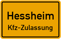 Zulassungsstelle Heßheim, Kennzeichen Rhein-pfalz Zulassungsstelle Rhein-pfalz
