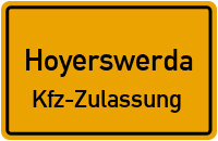 Zulassungsstelle Hoyerswerda, Kennzeichen Kamenz Zulassungsstelle Kamenz