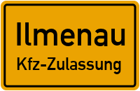 Zulassungsstelle Ilmenau, Kennzeichen Ilmenau Zulassungsstelle Ilmenau