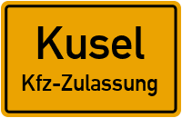 Zulassungsstelle Kusel, Kennzeichen Kusel Zulassungsstelle Kusel
