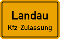 Zulassungsstelle Landau in der Pfalz, Kennzeichen SÜdliche Weinstrasse Zulassungsstelle SÜdliche Weinstrasse