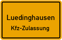 Zulassungsstelle Lüdinghausen, Kennzeichen Lüdinghausen Zulassungsstelle Lüdinghausen