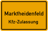 Zulassungsstelle Marktheidenfeld, Kennzeichen Main, Spessart Zulassungsstelle Main, Spessart