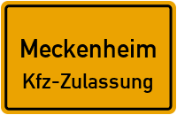 Zulassungsstelle Meckenheim, Kennzeichen Siegburg Zulassungsstelle Siegburg