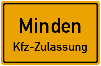 Zulassungsstelle Minden, Kennzeichen Minden Zulassungsstelle Minden