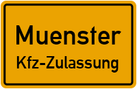 Zulassungsstelle Münster, Kennzeichen Münster Zulassungsstelle Münster