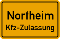 Zulassungsstelle Northeim, Kennzeichen Northeim Zulassungsstelle Northeim