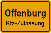 Zulassungsstelle Offenburg, Kennzeichen Wolfach Zulassungsstelle Wolfach