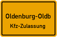 Zulassungsstelle Oldenburg, Kennzeichen Oldenburg Zulassungsstelle Oldenburg