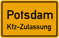 Zulassungsstelle Potsdam, Kennzeichen Potsdam Zulassungsstelle Potsdam