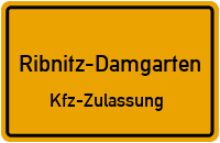Zulassungsstelle Ribnitz-Damgarten, Kennzeichen Vorpommern, Rügen Zulassungsstelle Vorpommern, Rügen