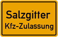 Zulassungsstelle Salzgitter, Kennzeichen Salzgitter Zulassungsstelle Salzgitter