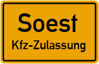 Zulassungsstelle Soest, Kennzeichen Soest Zulassungsstelle Soest