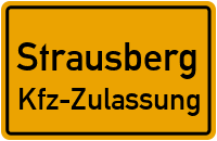 Zulassungsstelle Strausberg, Kennzeichen Strausberg Zulassungsstelle Strausberg