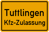 Zulassungsstelle Tuttlingen, Kennzeichen Tuttlingen Zulassungsstelle Tuttlingen