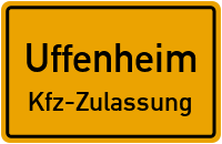 Zulassungsstelle Uffenheim, Kennzeichen Uffenheim Zulassungsstelle Uffenheim