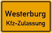 Zulassungsstelle Westerburg, Kennzeichen Westerwald Zulassungsstelle Westerwald
